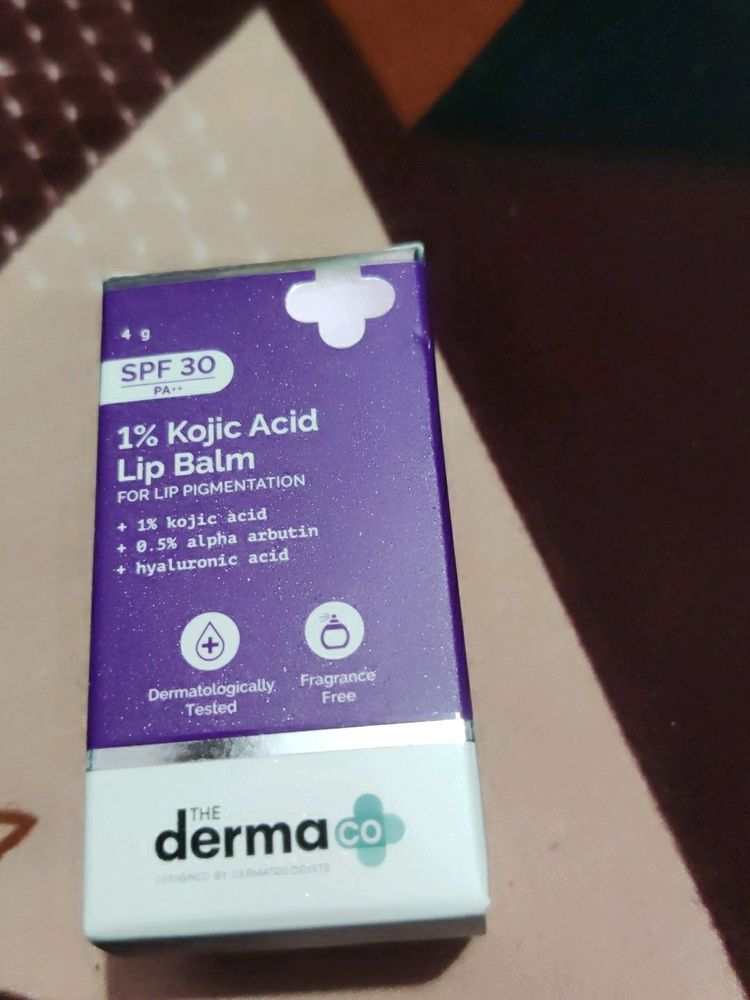 The Dermaco 1% Kojic Acid Lip Balm