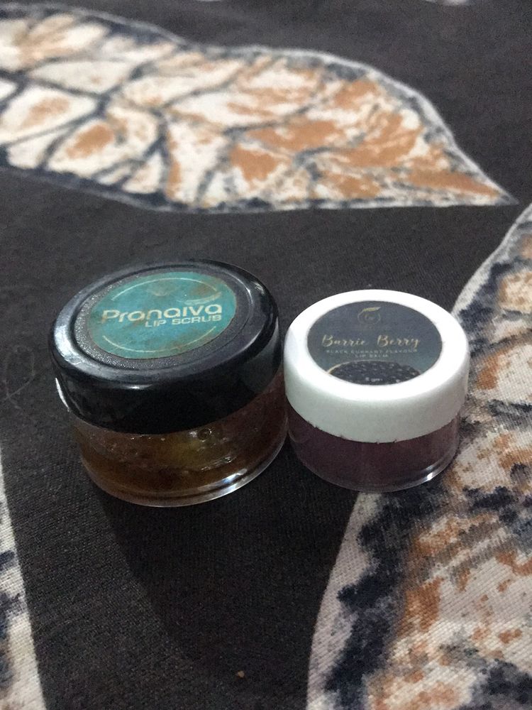 Lip Scrub & Balm Combo