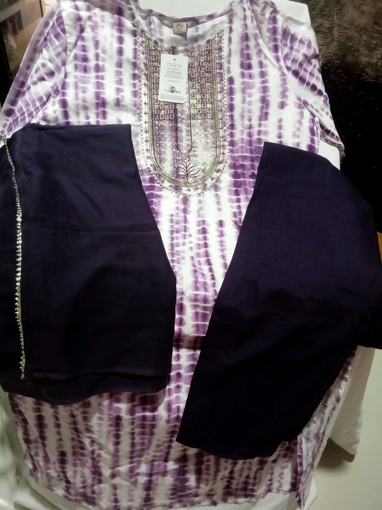 Kurti Pant With Dupatta Suits