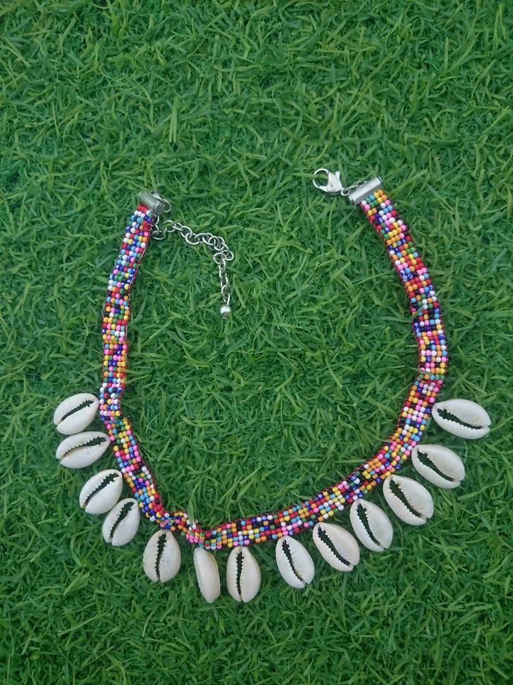 Beautiful Handmade Cowrie Shell Choker