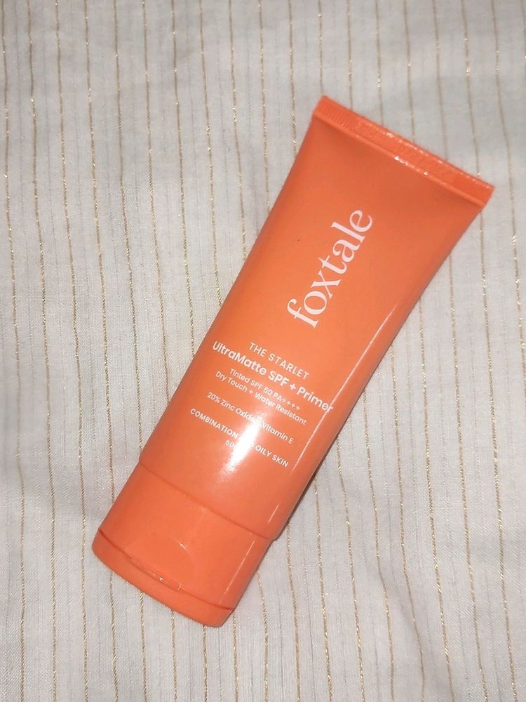 Foxtale Tinted Sunscreen