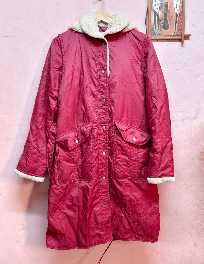 Korea Imported Maroon Heavy Jackets (Women's)