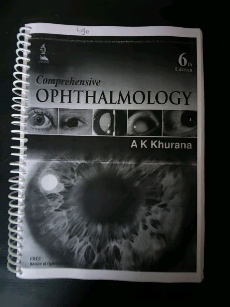 Xerox Of Ophthalmology Textbook