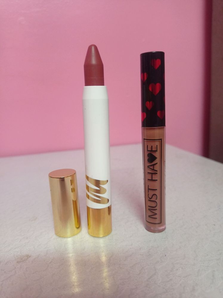 Myglamm Croyan And Iba Lip Gloss