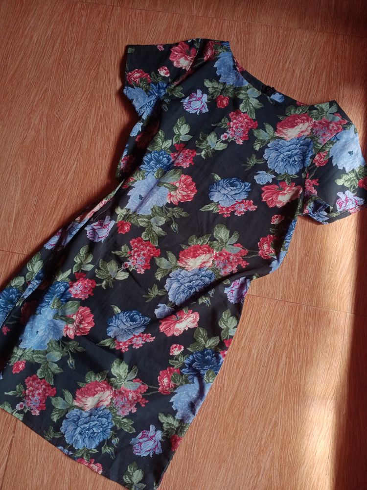 Floral Shift Dress