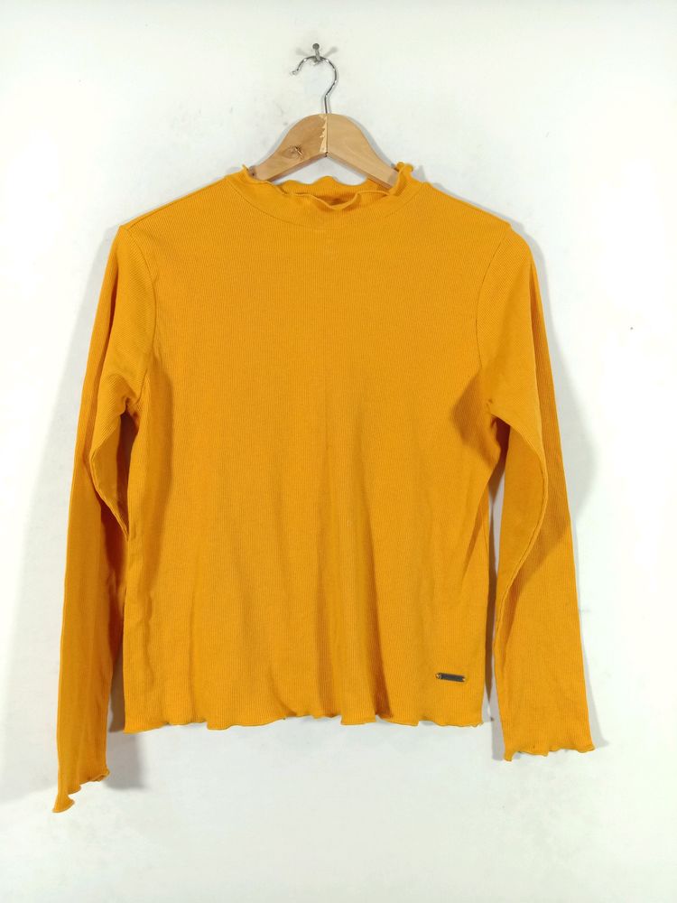 Mustard Colour Casual Top (Women's)