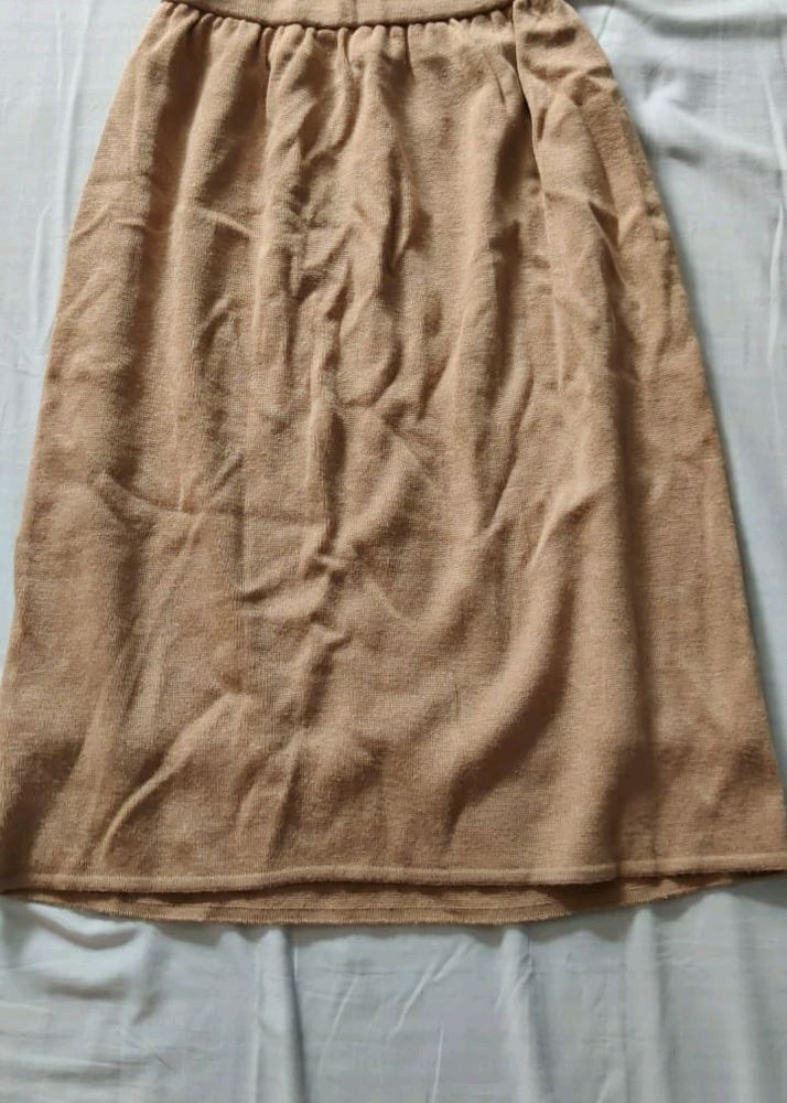 Beige Skirt