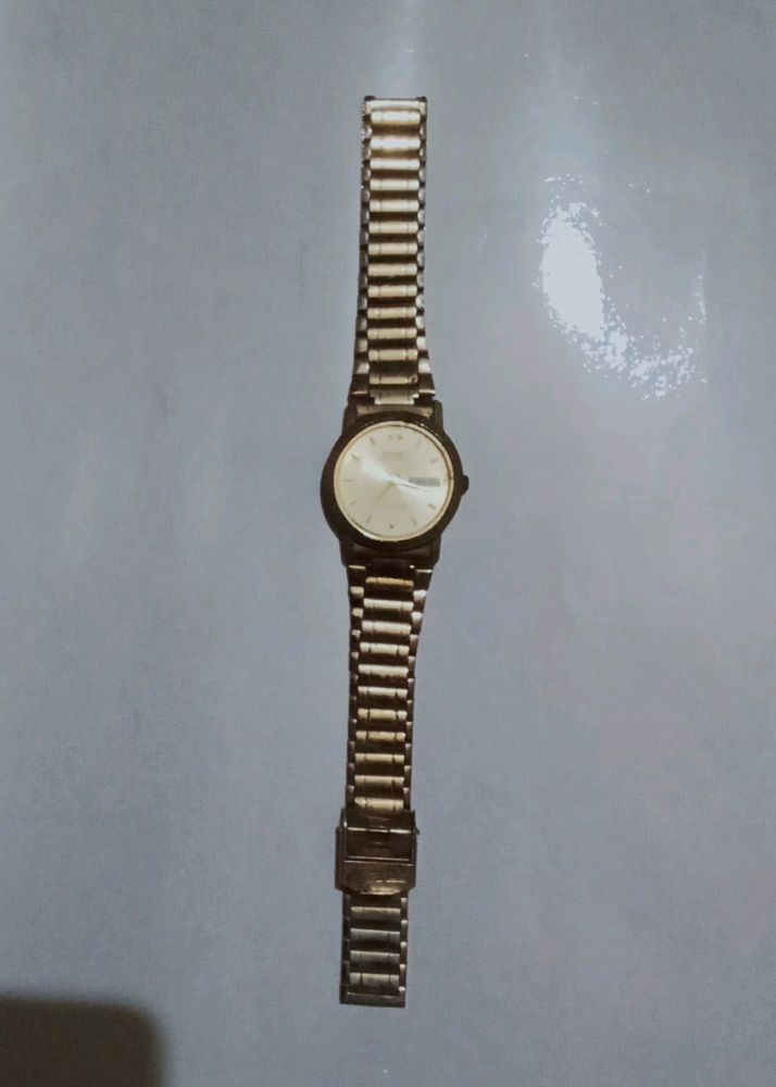 Golden Watch For Men