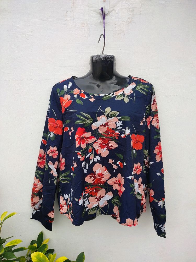 Shein Floral Top