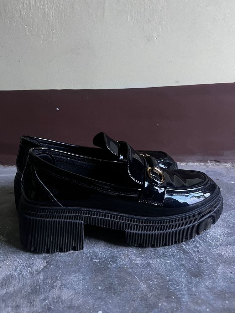 Black Cute Loafers