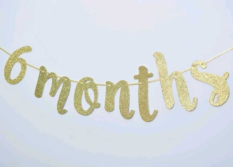 6 Months Banner