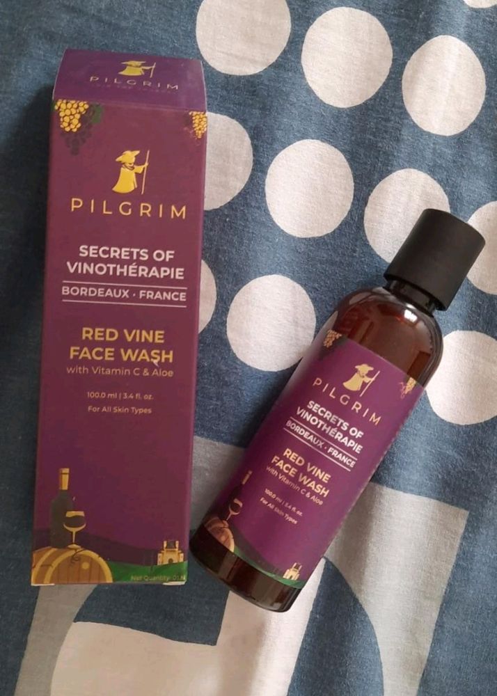 New Pilgrim French Red Wine Facewash