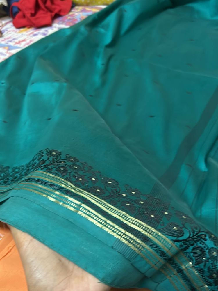 Saree women Green