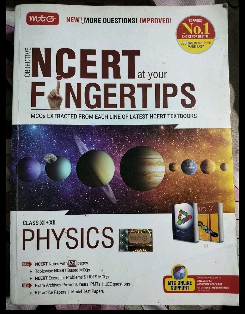 Mtg Fingertips Physics - Neet