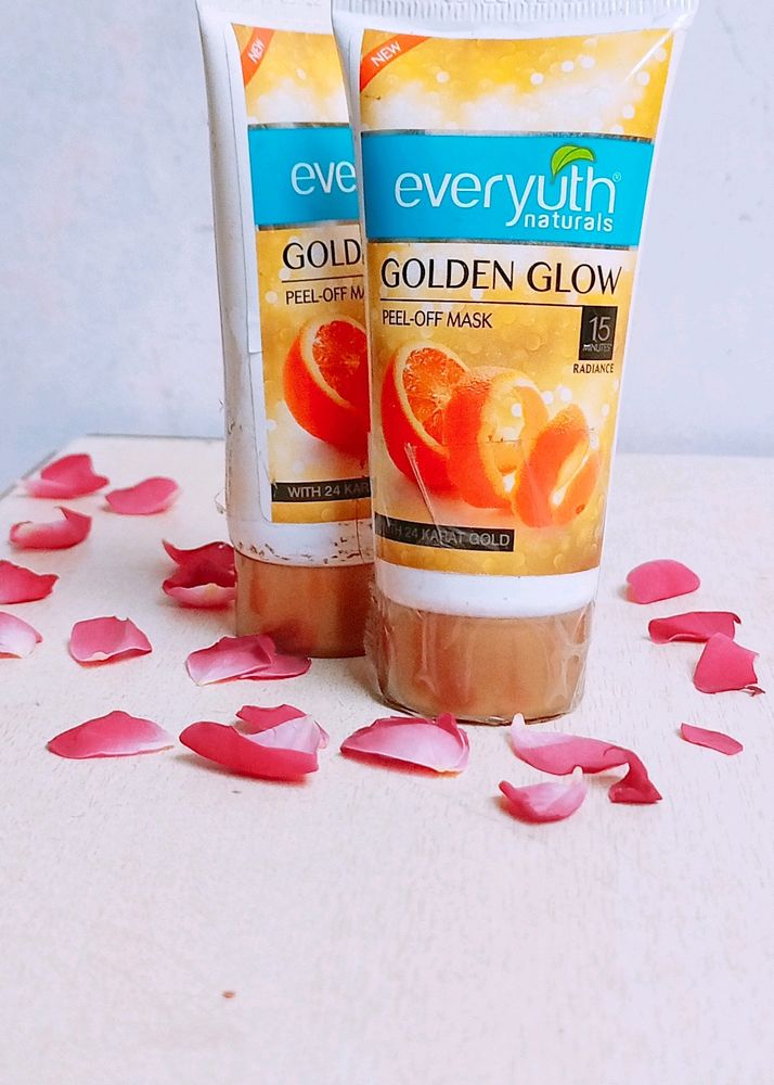 Everyuth Natural Golden Glow Peel Off Mask