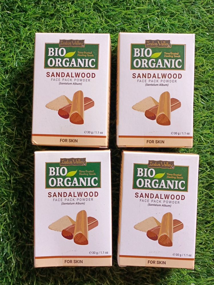 Indus Valley Bio Organic Sandalwood Face Pack