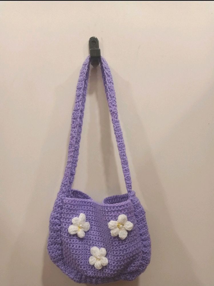 Daisy Lavender Bag