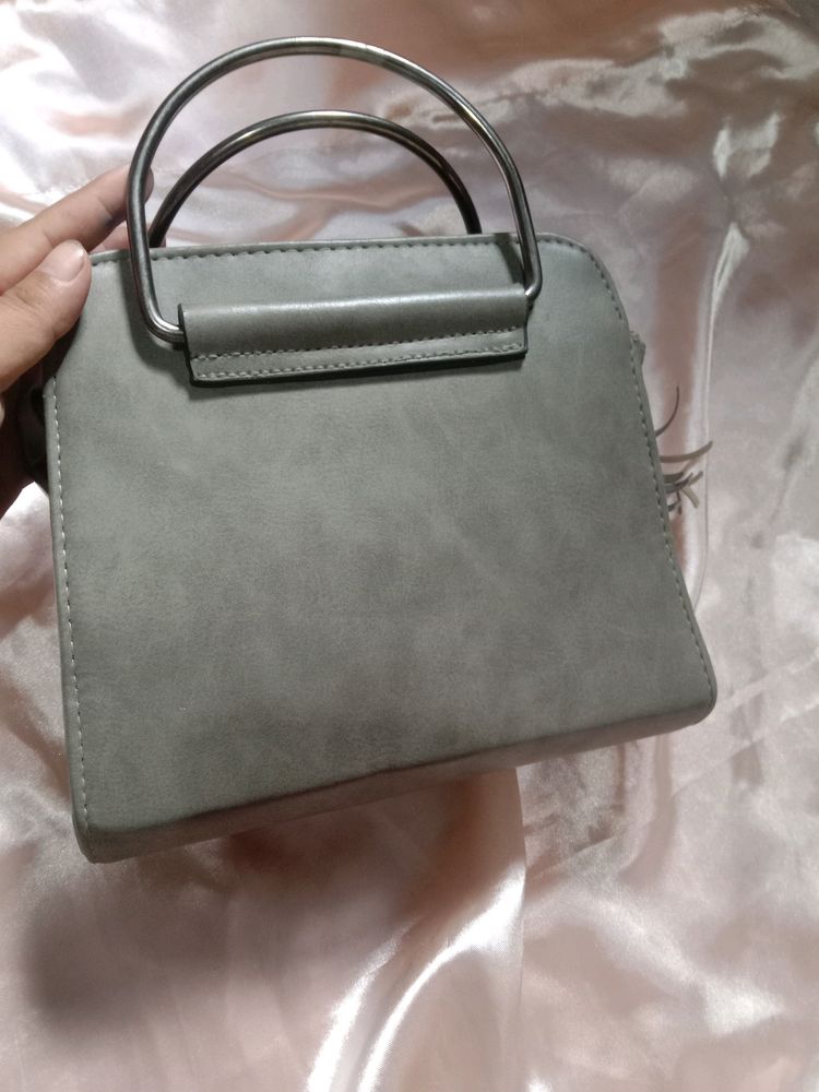 Grey Handbag