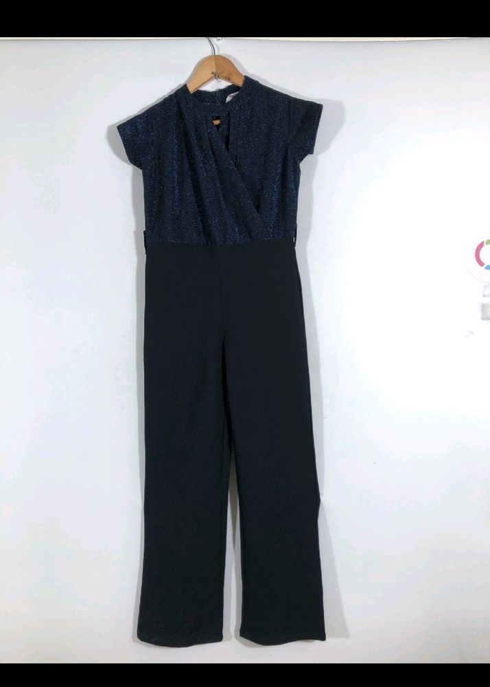 Blue & Black  Zara Basic Jumpsuit