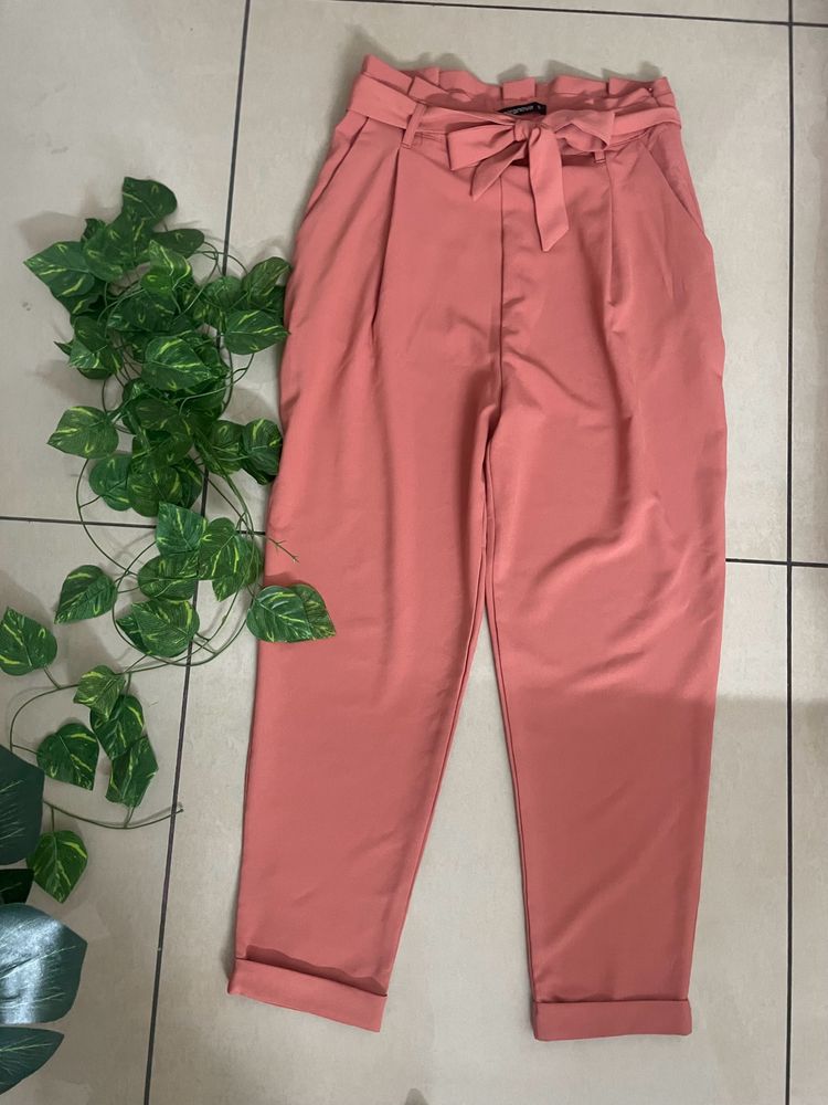 Pinkish Peach Trousers