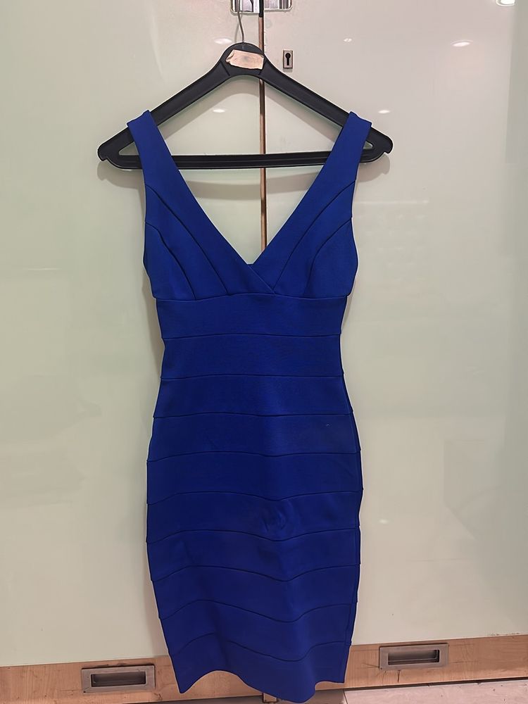 Blue Bodycon Dress