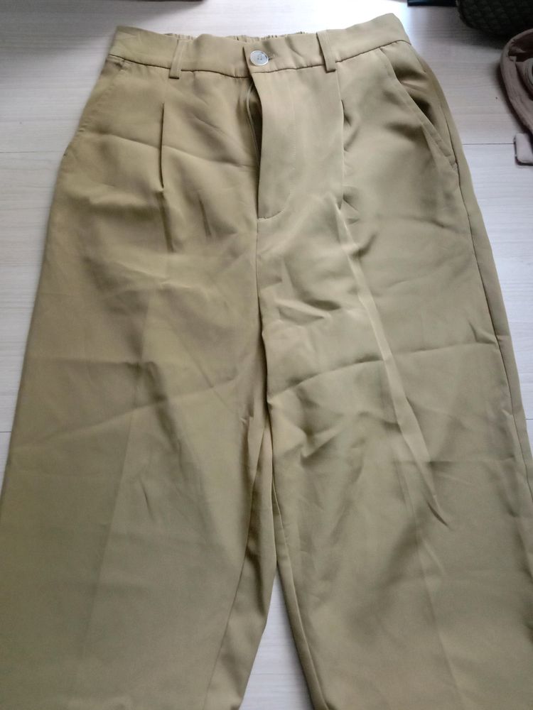 Mustard Women Trousers