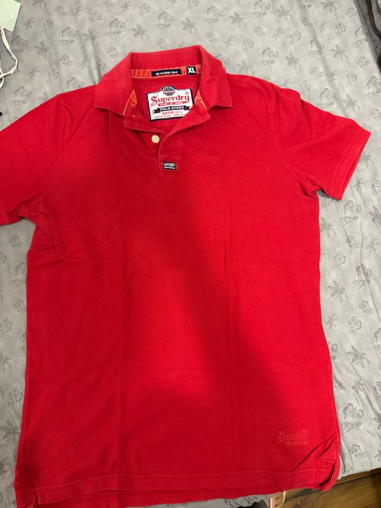 Superdry Red Tshirt