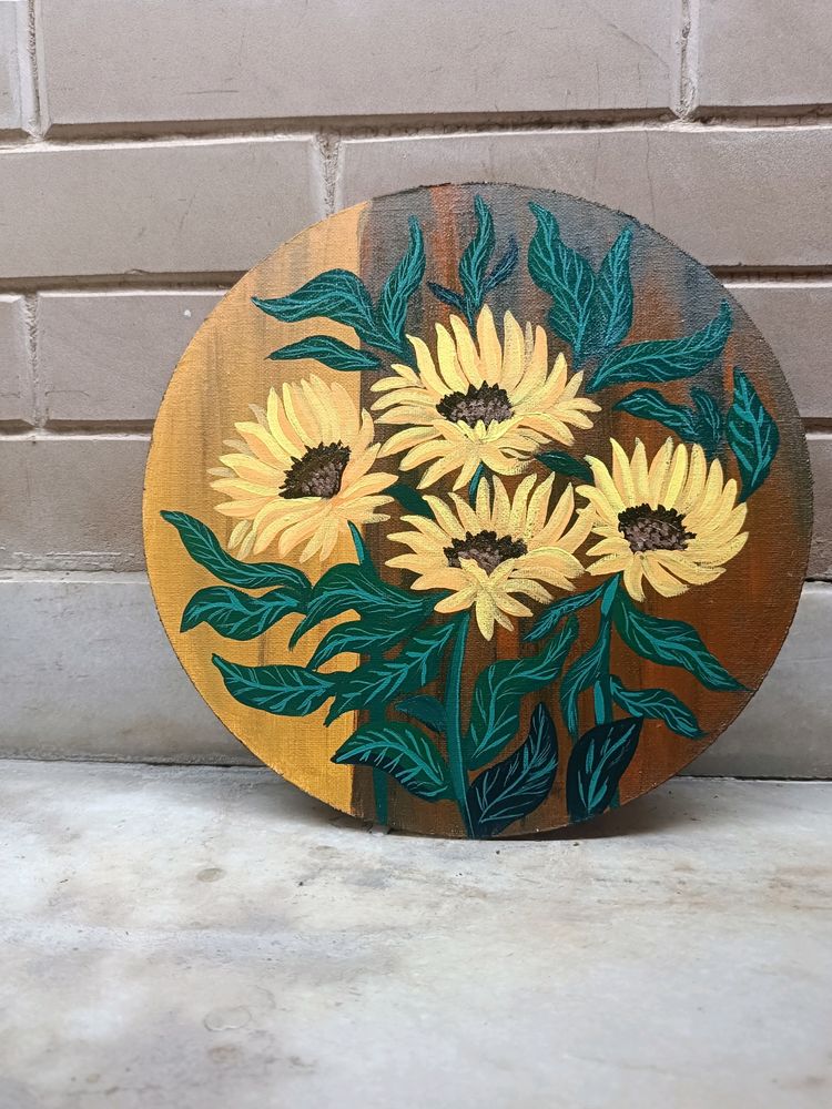 Sunflower Painting