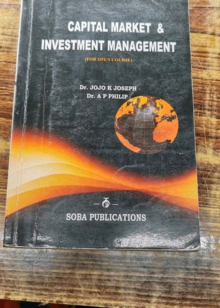 Capital Market &investment Management