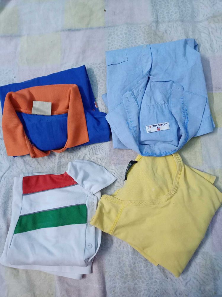 4 Set Shirt Tshirt