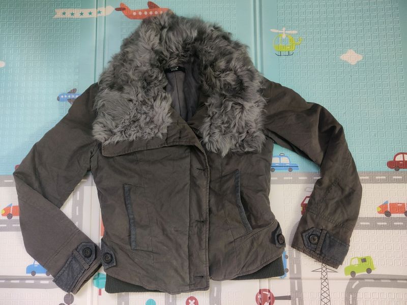 Fur Biker Jacket