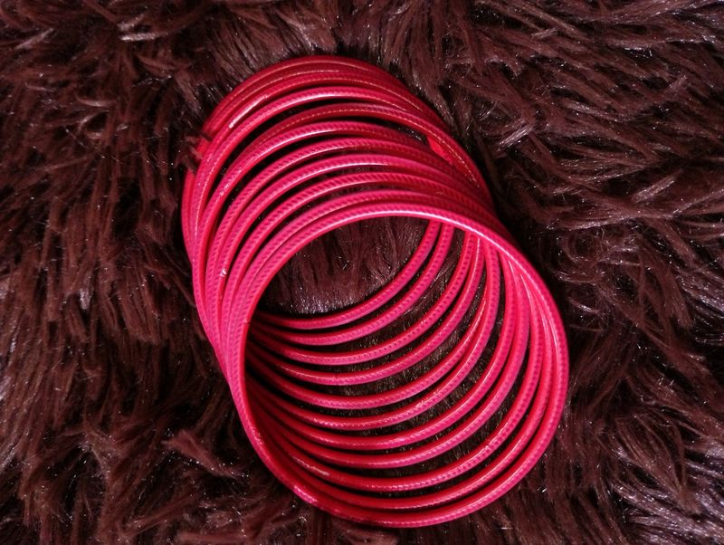 Red Premium Matte Bangles