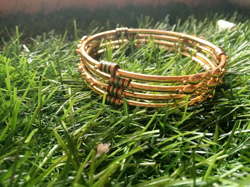 Bantex Golden Bangles For Womens