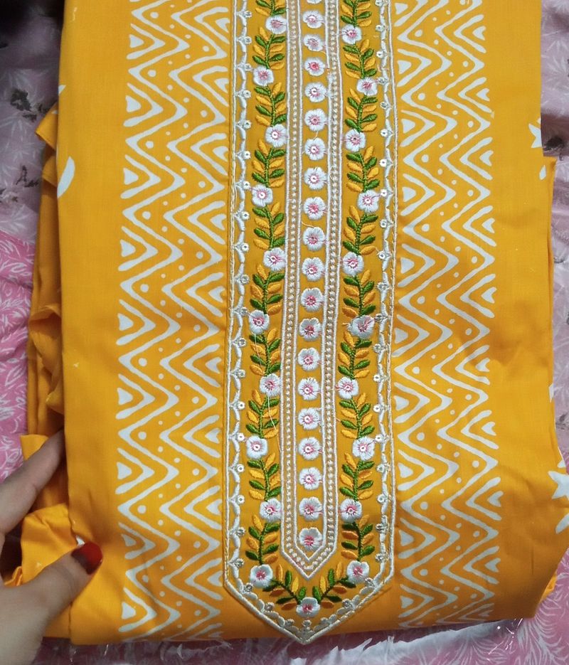 Cotton Suit For Haldi