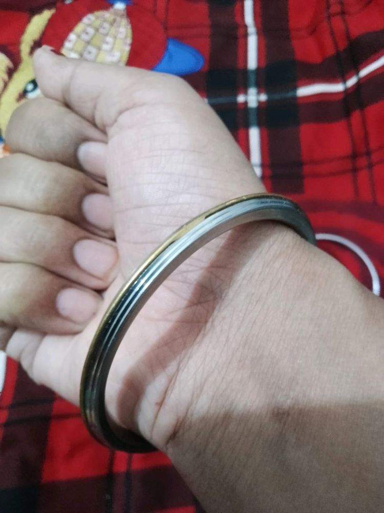 Stainless Steel Punjabi Sikh Gents Kada