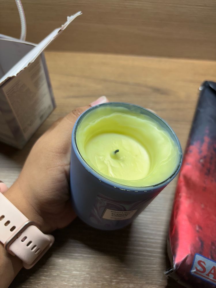 Miniso Vanilla Scented Candle