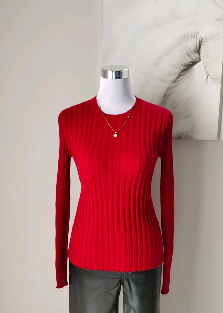 Banana Republic Ribbed Skin Fit Sweater