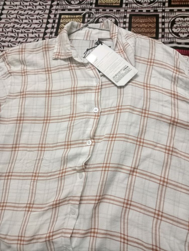 🔥Sale 🛍️ 🔥Off-white Check Shirt In L Sized