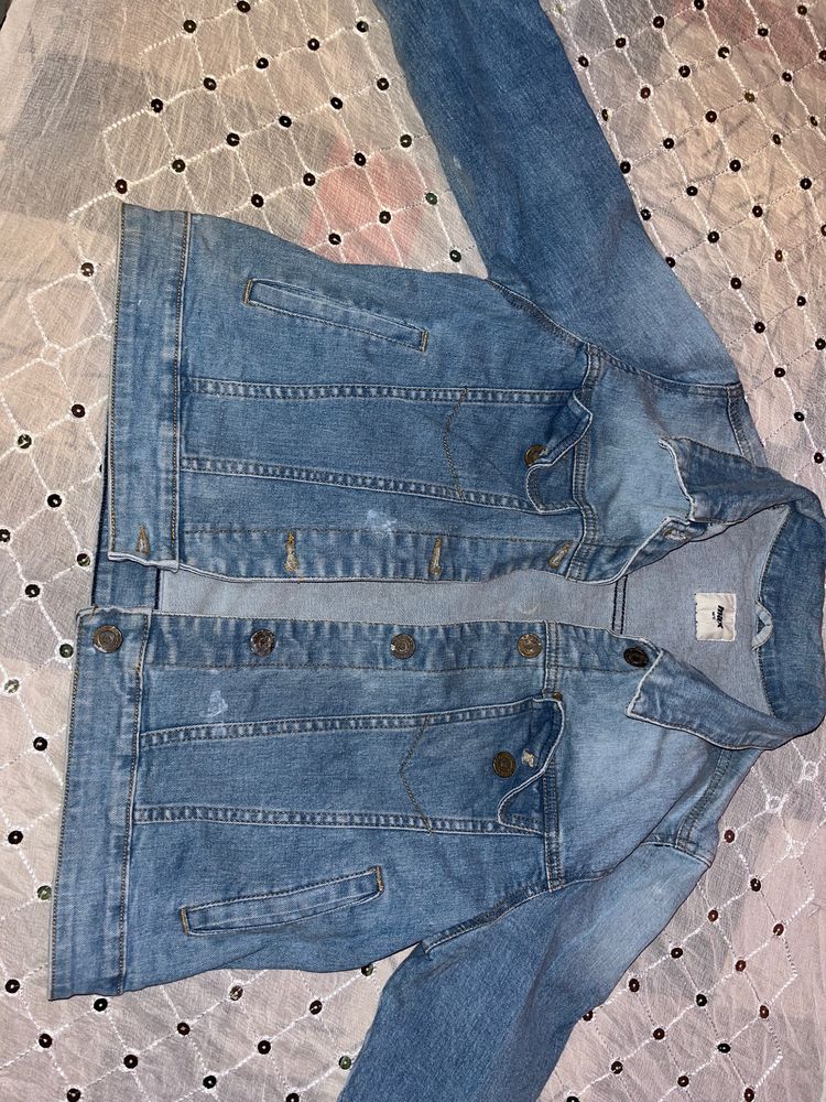 Crop Denim Jacket