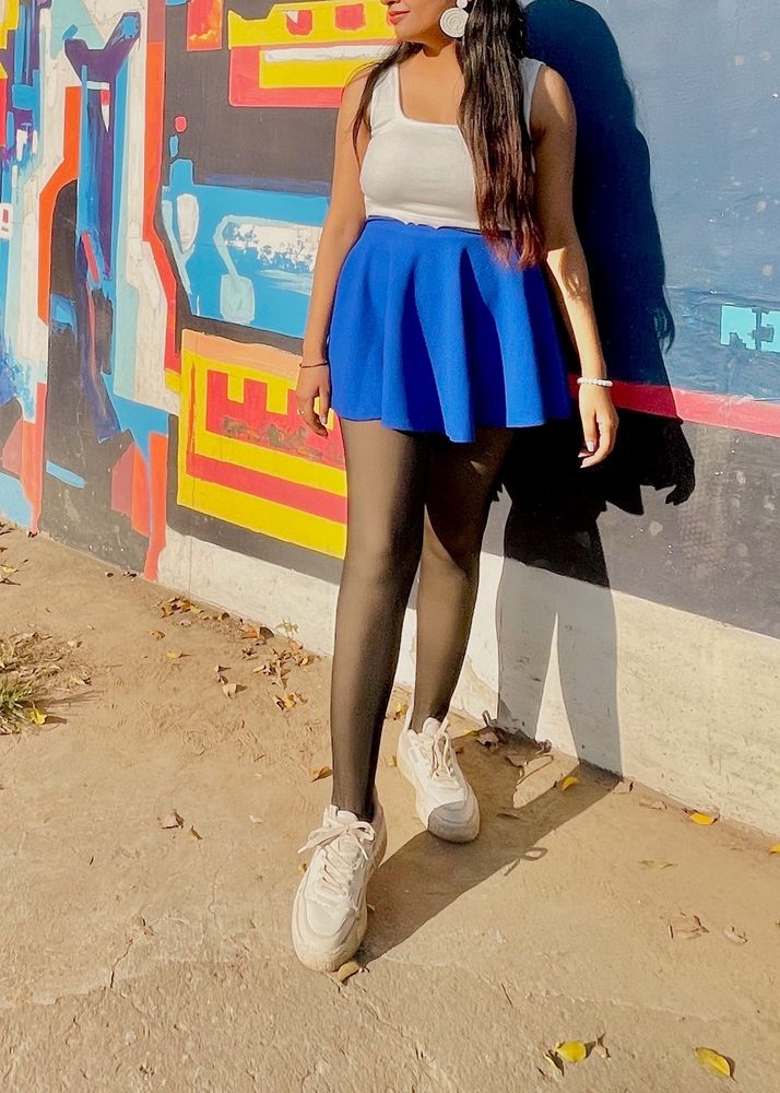 Tennis Blue Skirt