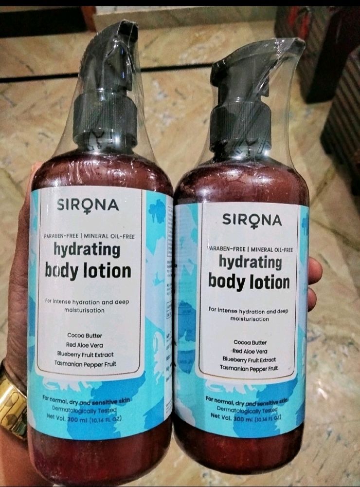 Biggest Loot Offer  Sirona Body Lotion Pack Of 2