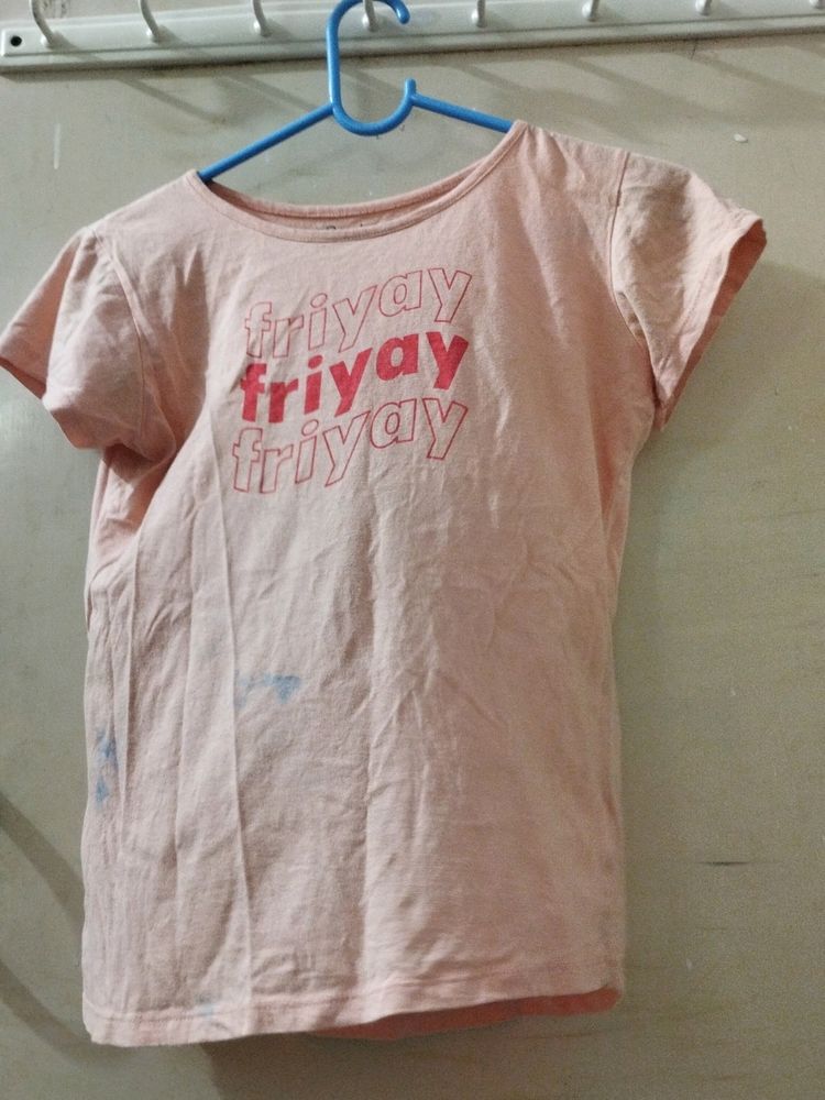 Pink Colour T-shirts