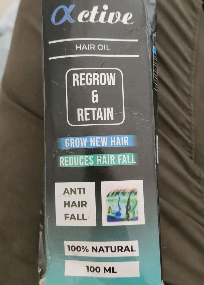 Active Regrow & Retain Hair Oil