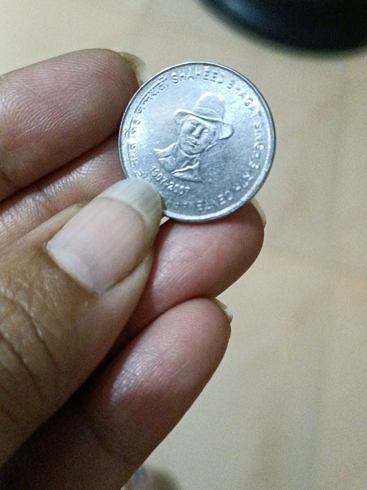 5rs Coin Bhagat Singh