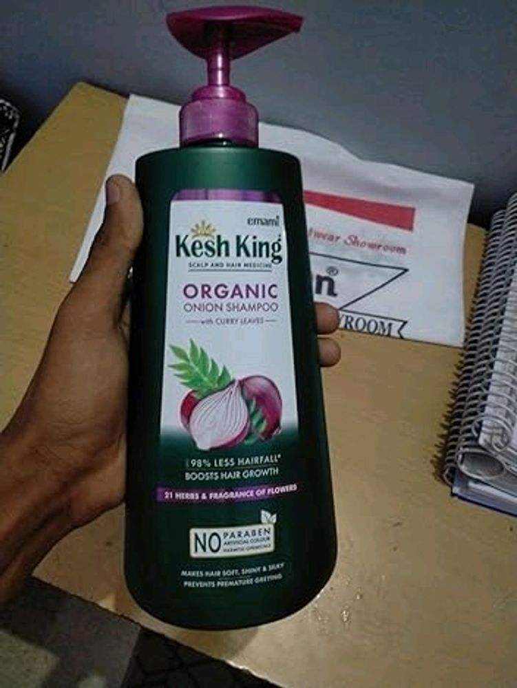 KESH KING ORGANIC ONION SHAMPOO 600 ML