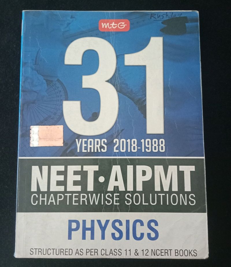 Physics-Neet ,Aipmt Previous Year Question Booklet