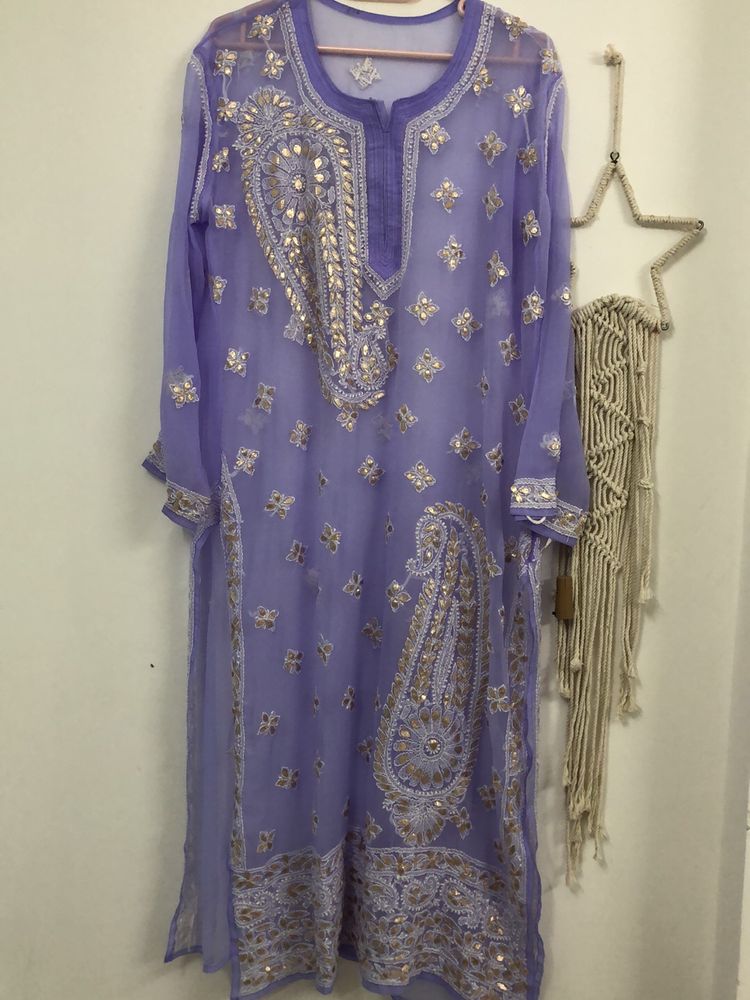 CHICKANKARI KURTA