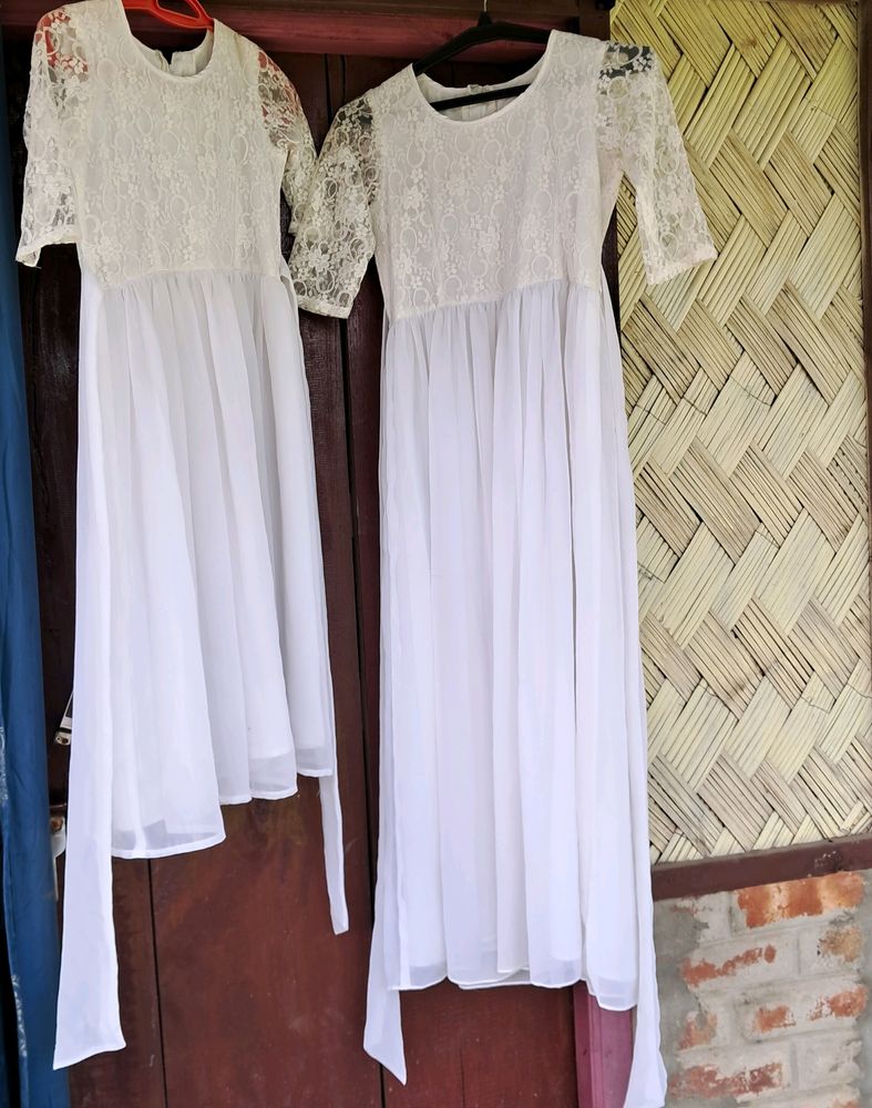 Two Combo White Dress.