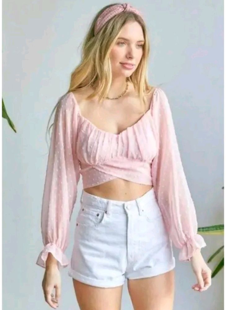 Floral Pink Top