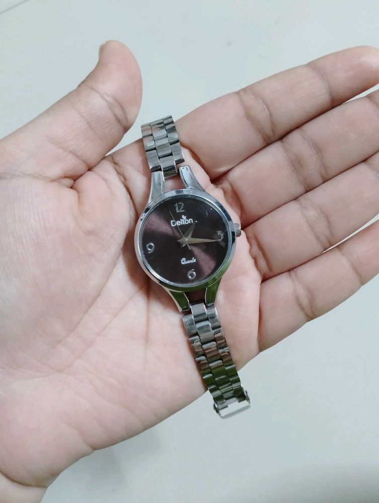 Silver Wrist Watch